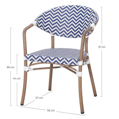 Chaise tapissée style contemporain, idéale pour brasseries et restaurants. Conçue pour un usage professionnel en intérieur.