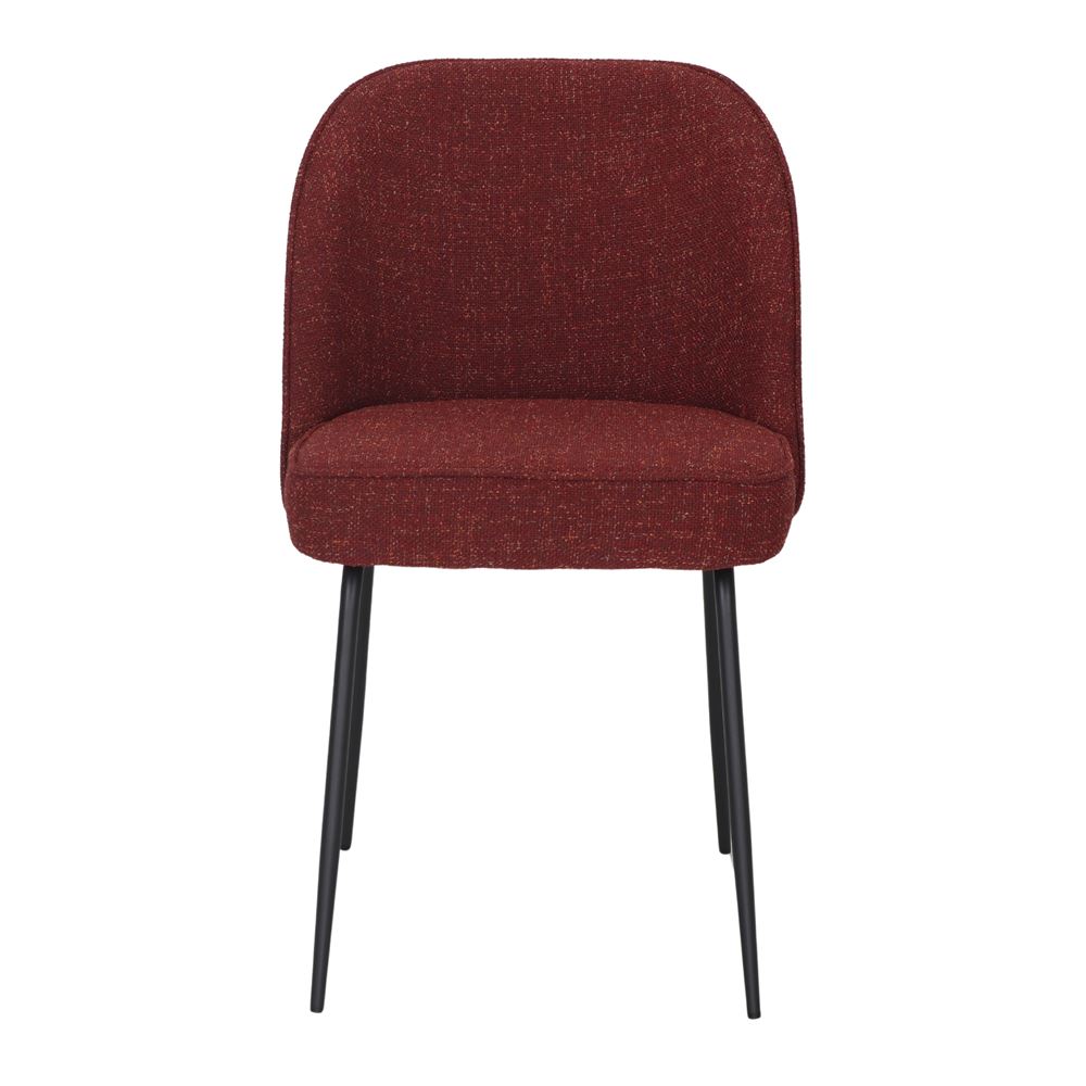Chaise tapissée style contemporain, idéale pour brasseries et restaurants. Conçue pour un usage professionnel en intérieur.
