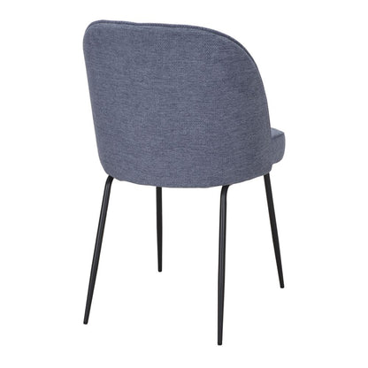 Chaise tapissée style contemporain, idéale pour brasseries et restaurants. Conçue pour un usage professionnel en intérieur.