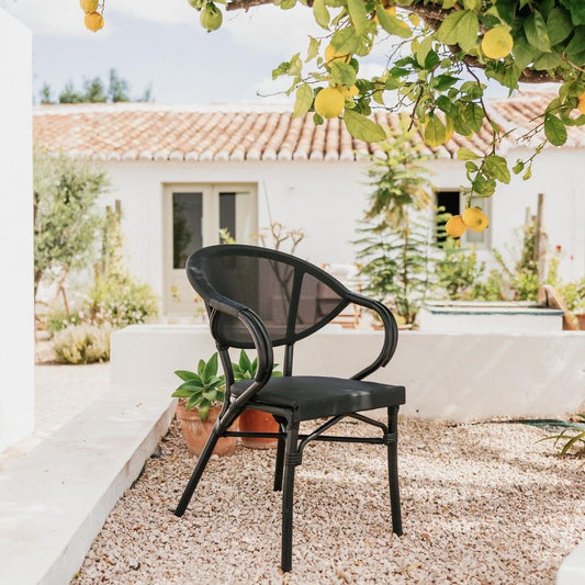 Chaise de restaurant pour terrasse ext�rieur BARENA � mobilier exterieur RestooTab