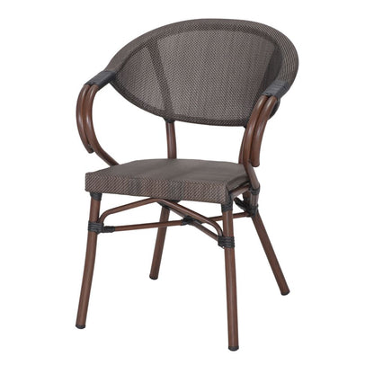 Chaise de restaurant pour terrasse ext�rieur BARENA � mobilier exterieur RestooTab