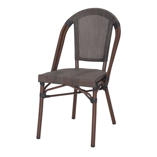 Chaise de restaurant pour terrasse ext�rieur BARSITA � mobilier exterieur RestooTab