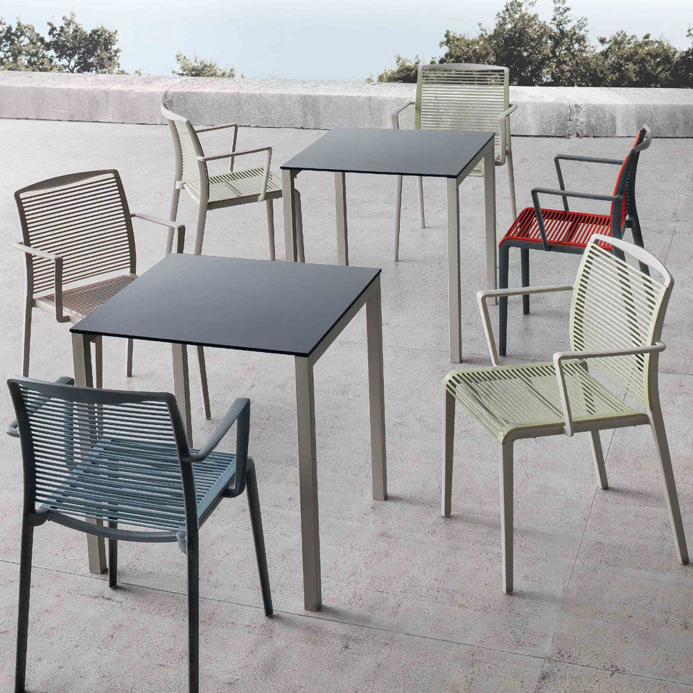 Chaise de restaurant AVENICA - mobilier extérieur terrasse RestooTab