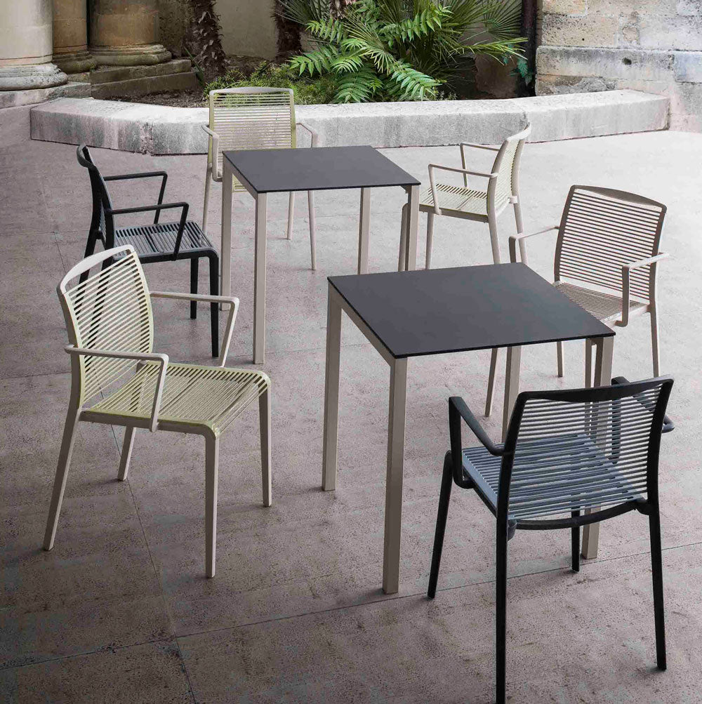 Chaise de restaurant AVENICA - mobilier extérieur terrasse RestooTab