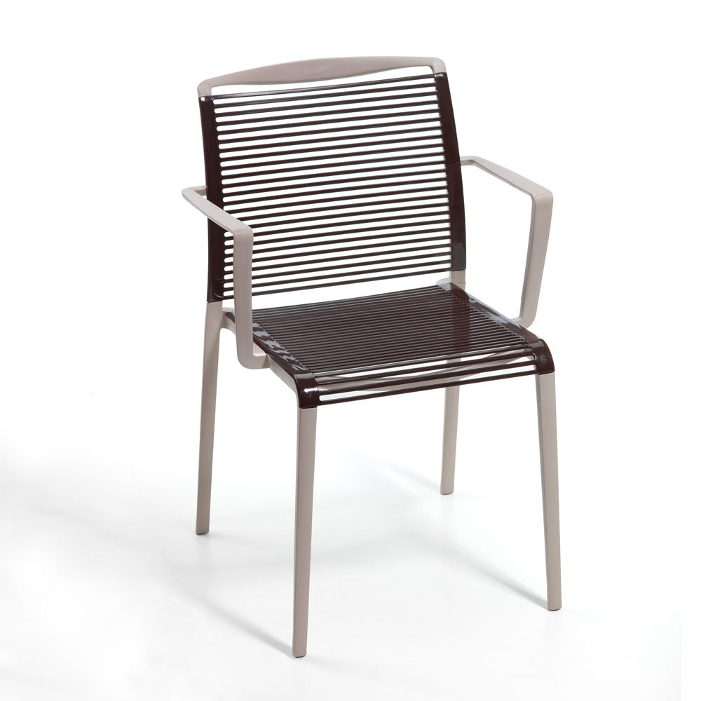 Chaise de restaurant AVENICA - mobilier extérieur terrasse RestooTab
