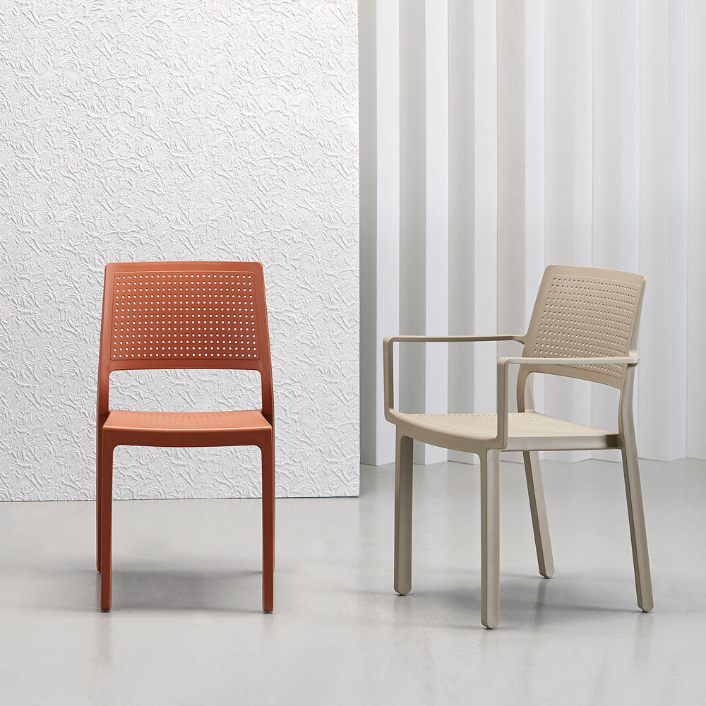 Chaise de restaurant EMI - mobilier extérieur terrasse RestooTab