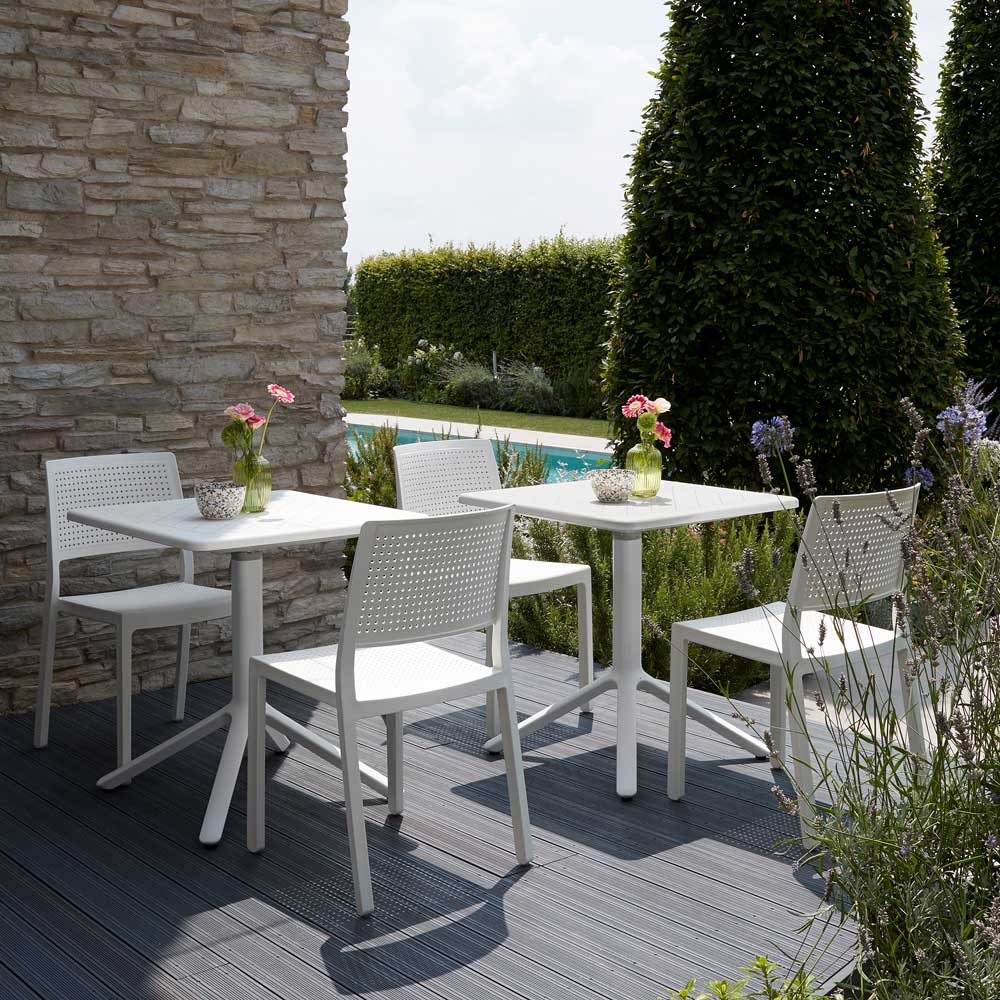 Chaise de restaurant EMI - mobilier extérieur terrasse RestooTab