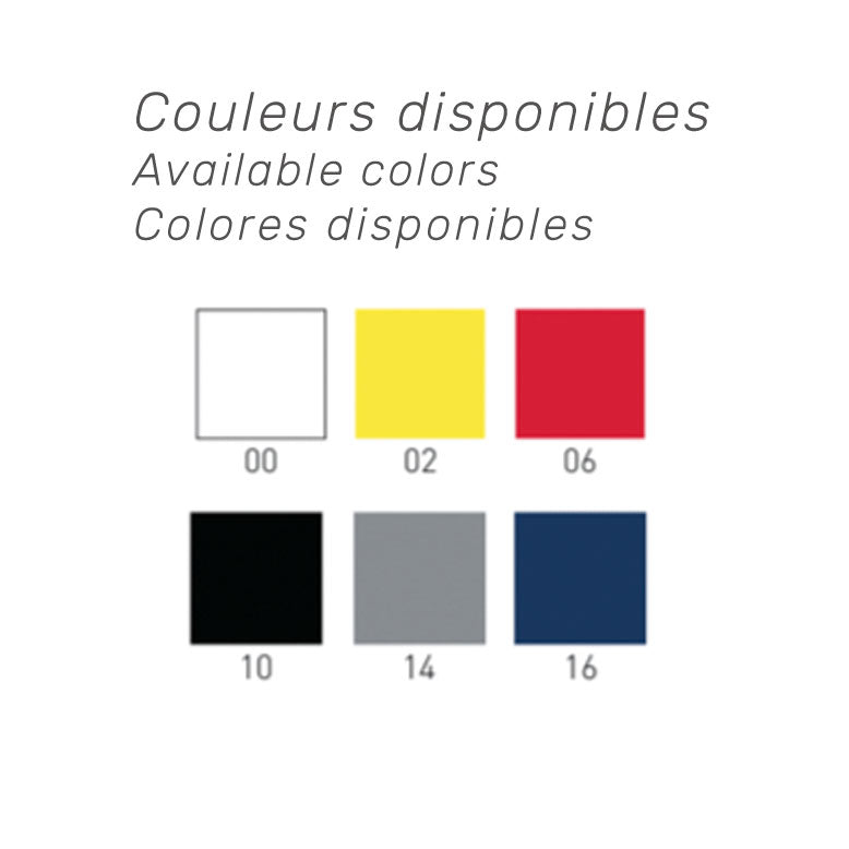 Couleurs disponibles pour la chaise de restaurant FULL - mobilier extérieur terrasse RestooTab
