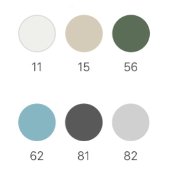 Couleurs disponibles pour les chaises de restaurant KATE - mobilier extérieur terrasse RestooTab