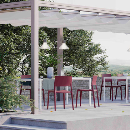 Chaise de restaurant LILIBET – mobilier extérieur terrasse RestooTab