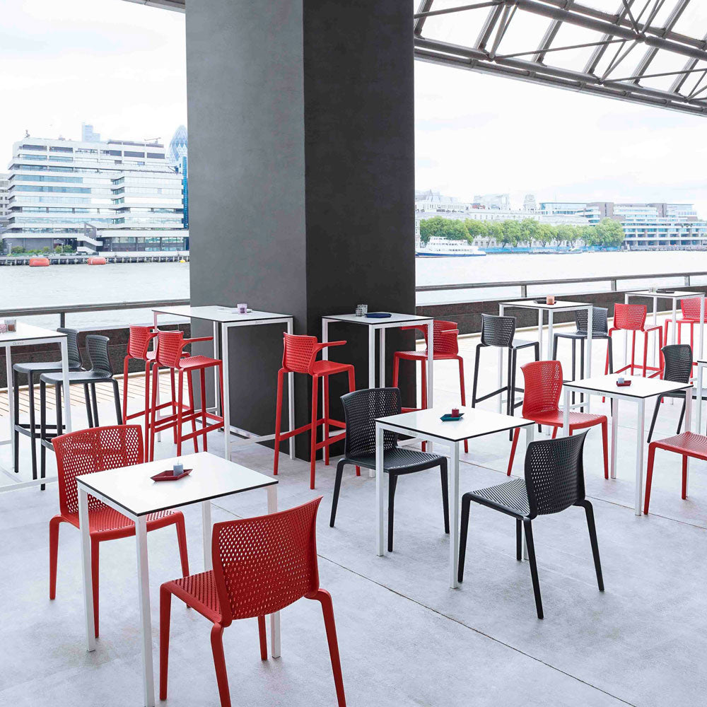 Chaise de restaurant SPYKER – mobilier extérieur terrasse RestooTab