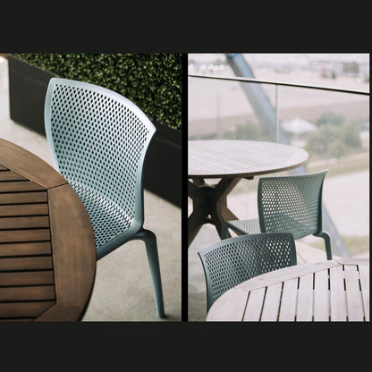Chaise de restaurant SPYKER – mobilier extérieur terrasse RestooTab