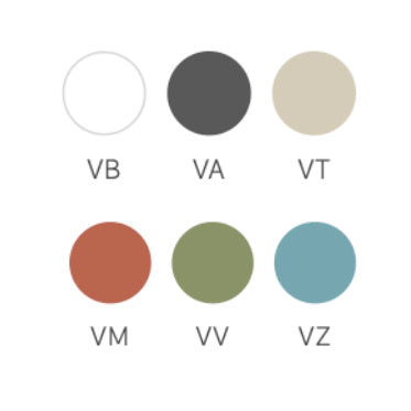 Couleurs disponibles pour les chaises de restaurant SUMMER - mobilier extérieur terrasse RestooTab