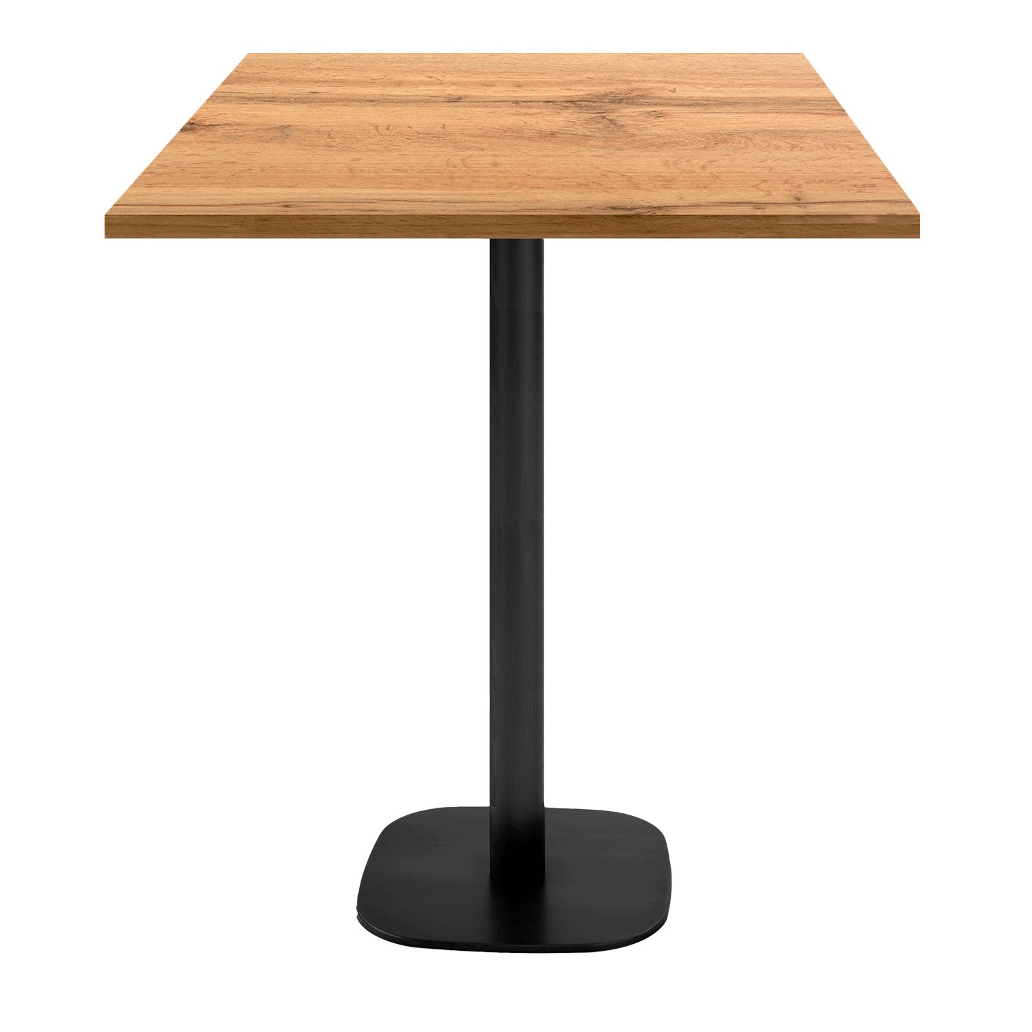 Mange-debout round carré 70x70cm chene armor