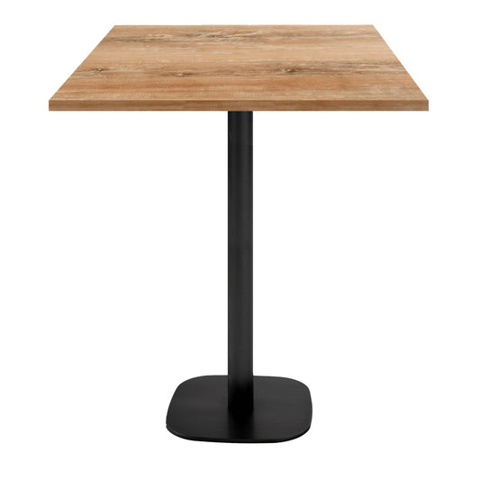 Mange-debout round carré 70x70cm chene slovene