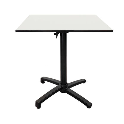 Table de terrasse Diabolo 70x70cm blanc