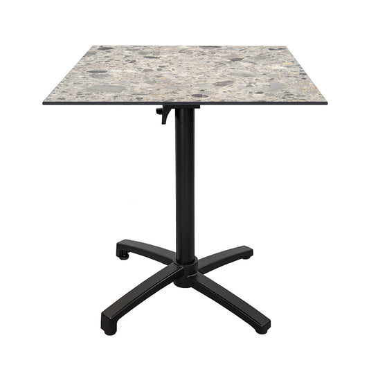 Table de terrasse Diabolo 70x70cm terrazzo cepp