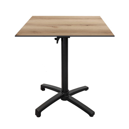 Table de terrasse Diabolo 70x70cm Chêne delano
