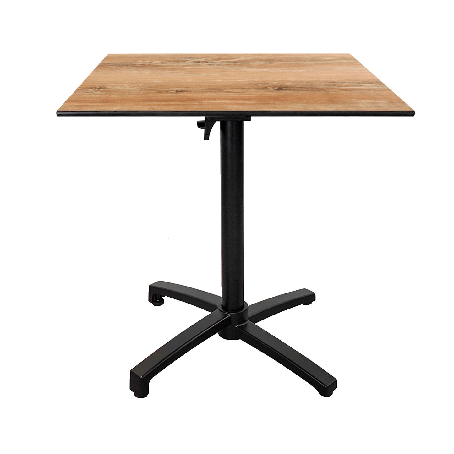 Table de terrasse Diabolo 70x70cm chene slovene