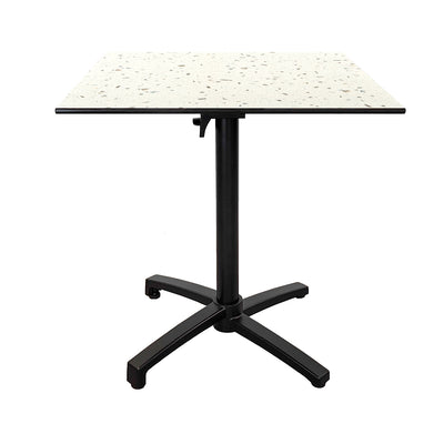 Table de terrasse Diabolo 70x70cm terrazzo cassata