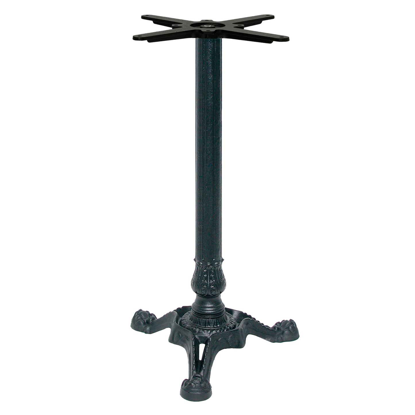 pied de table mange-debout de restaurant noir Bistrot RestooTab