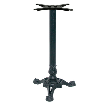 pied de table mange-debout de restaurant noir Bistrot RestooTab