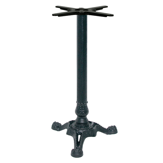 pied de table mange-debout de restaurant noir Bistrot RestooTab