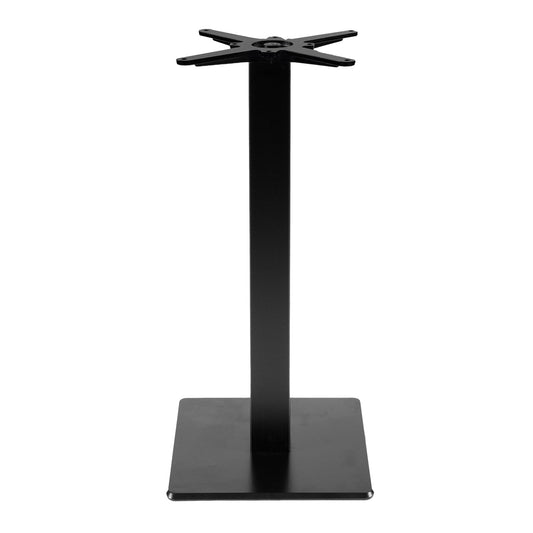 pied de table mange-debout de restaurant noir Milan RestooTab