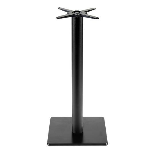 pied de table mange-debout de restaurant noir Milan T RestooTab