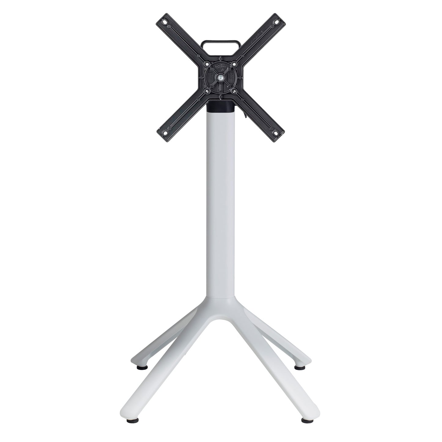 pied de table mange-debout de terrasse blanc Nemo RestooTab