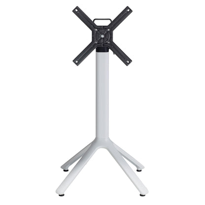 pied de table mange-debout de terrasse blanc Nemo RestooTab