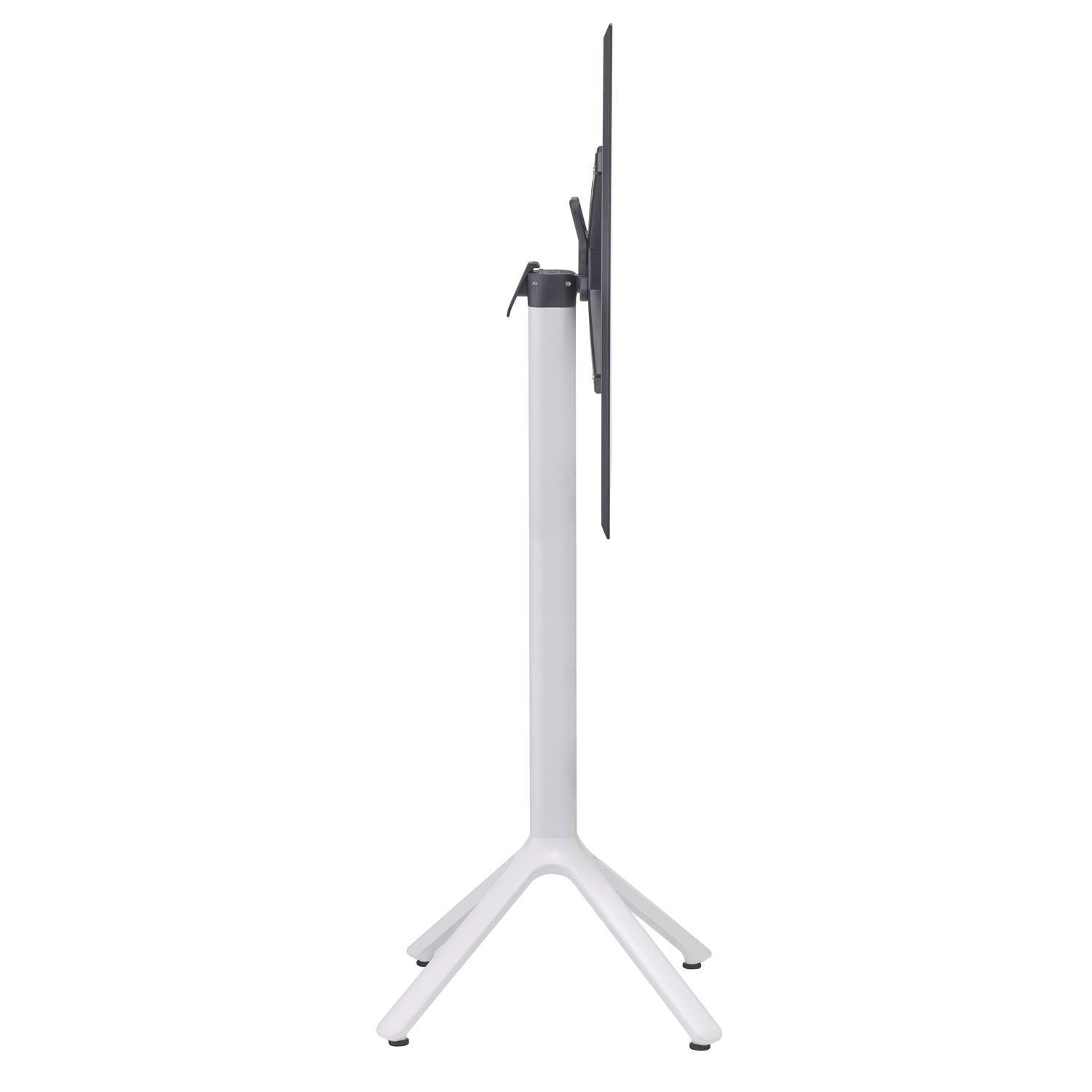 pied de table mange-debout de terrasse blanc Nemo RestooTab