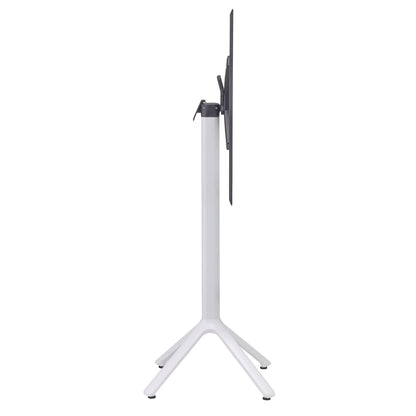pied de table mange-debout de terrasse blanc Nemo RestooTab