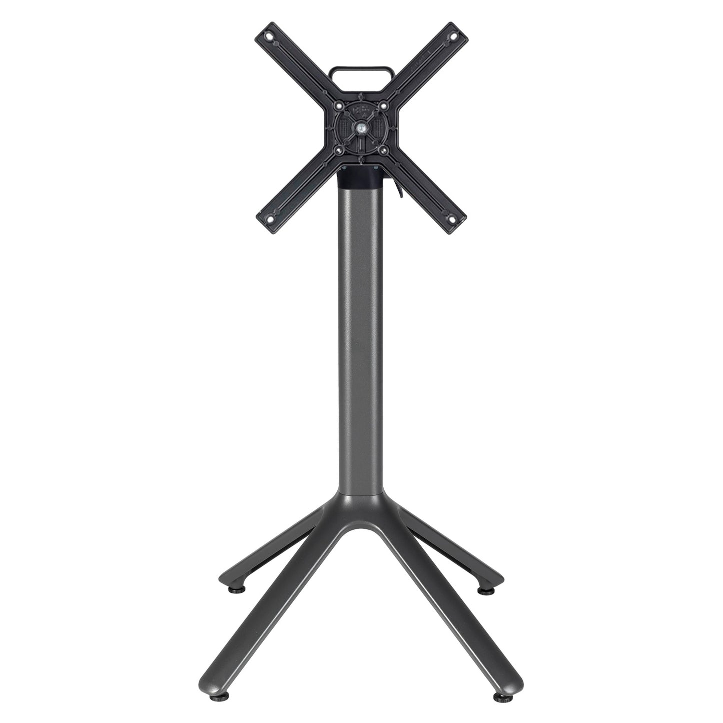 pied de table mange-debout de terrasse noir Nemo RestooTab
