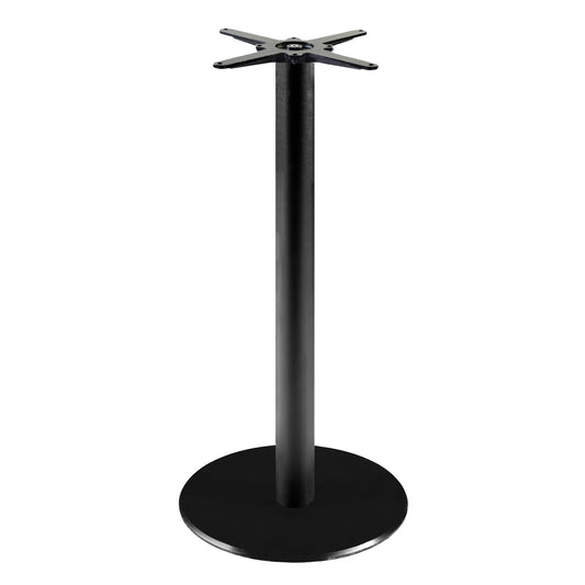 pied de table mange-debout de restaurant noir Rome RestooTab