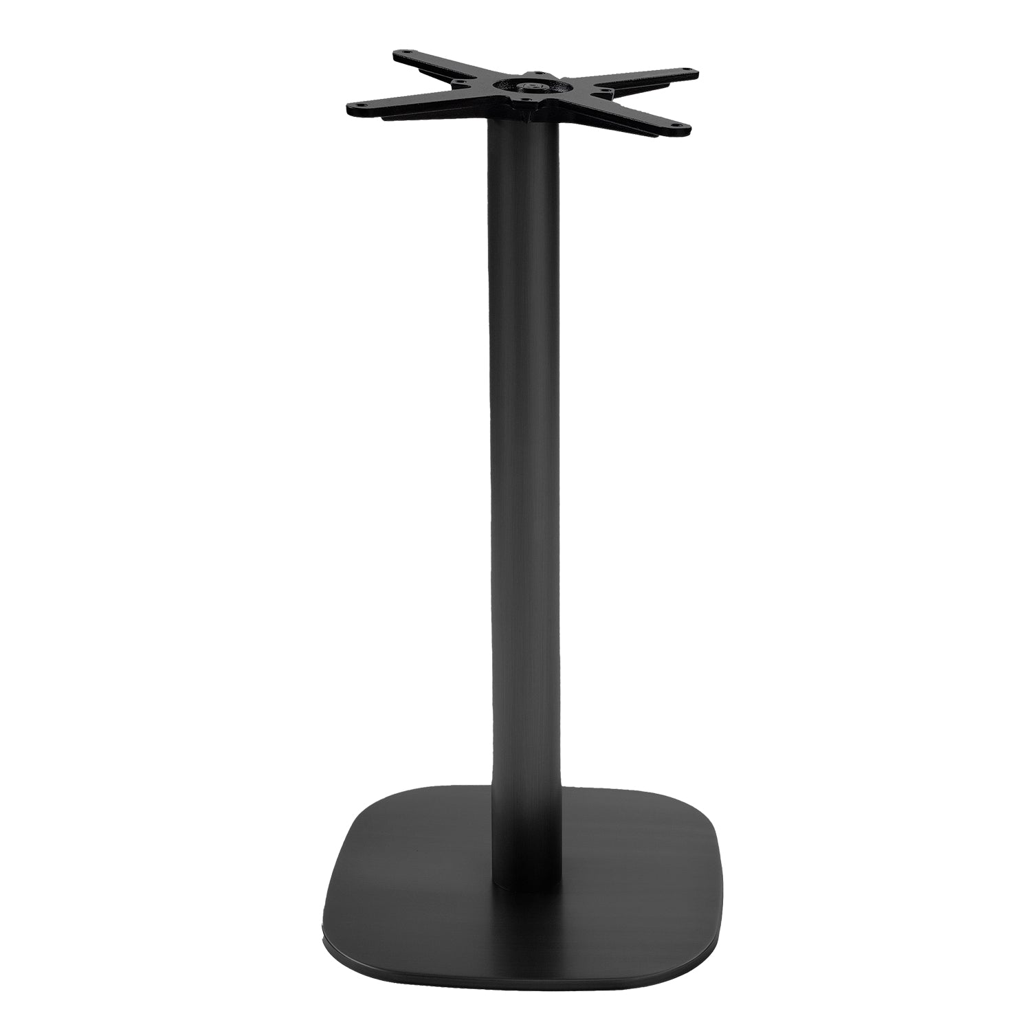 pied de table mange-debout de restaurant noir Round RestooTab