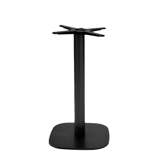 pied de table de restaurant hauteur snack noir Round RestooTab