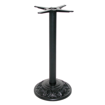 pied de table mange-debout de restaurant noir Versailles RestooTab