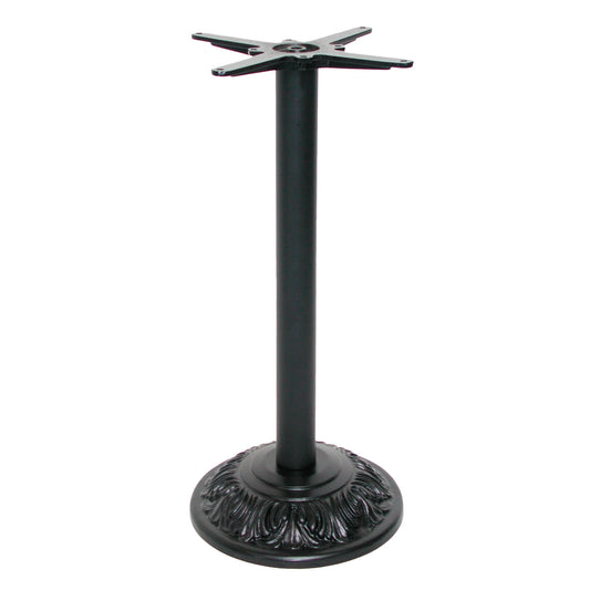 pied de table mange-debout de restaurant noir Versailles RestooTab