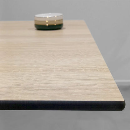 plateau de table sur mesure décor chêne bastide