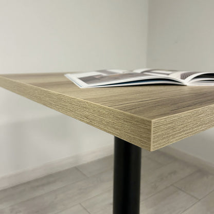 plateau de table sur mesure décor chêne delano pour restaurant Restootab
