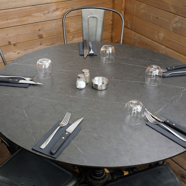 plateau de table sur mesure restaurant marquina restootab