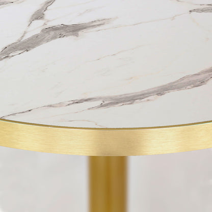 plateau de table sur mesure restaurant marbre blanc restootab