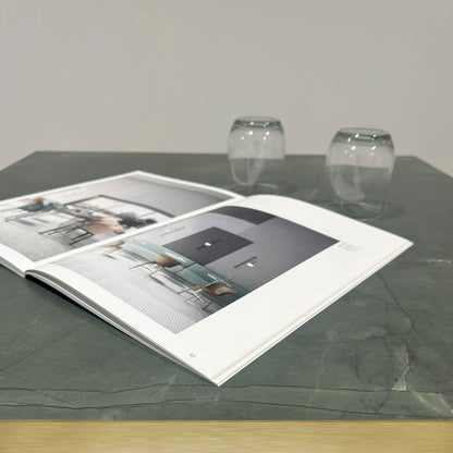 plateau de table sur mesure restaurant marbre jade chants laiton restootab