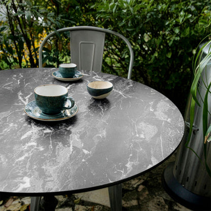 Plateau de table extérieur Marbre royal - Compact HPL