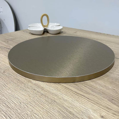 plateau de table destockage promo restaurant bronze brossé restootab