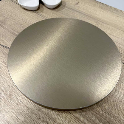 plateau de table destockage promo restaurant bronze brossé restootab