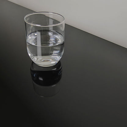 plateau de table sur mesure restaurant noir brillant  restootab