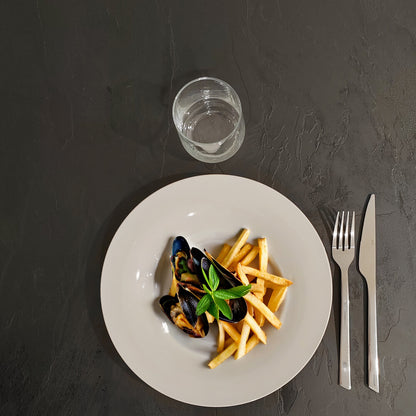plateau de table sur mesure restaurant noir moon restootab