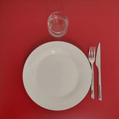 plateau de table sur mesure restaurant rouge restootab